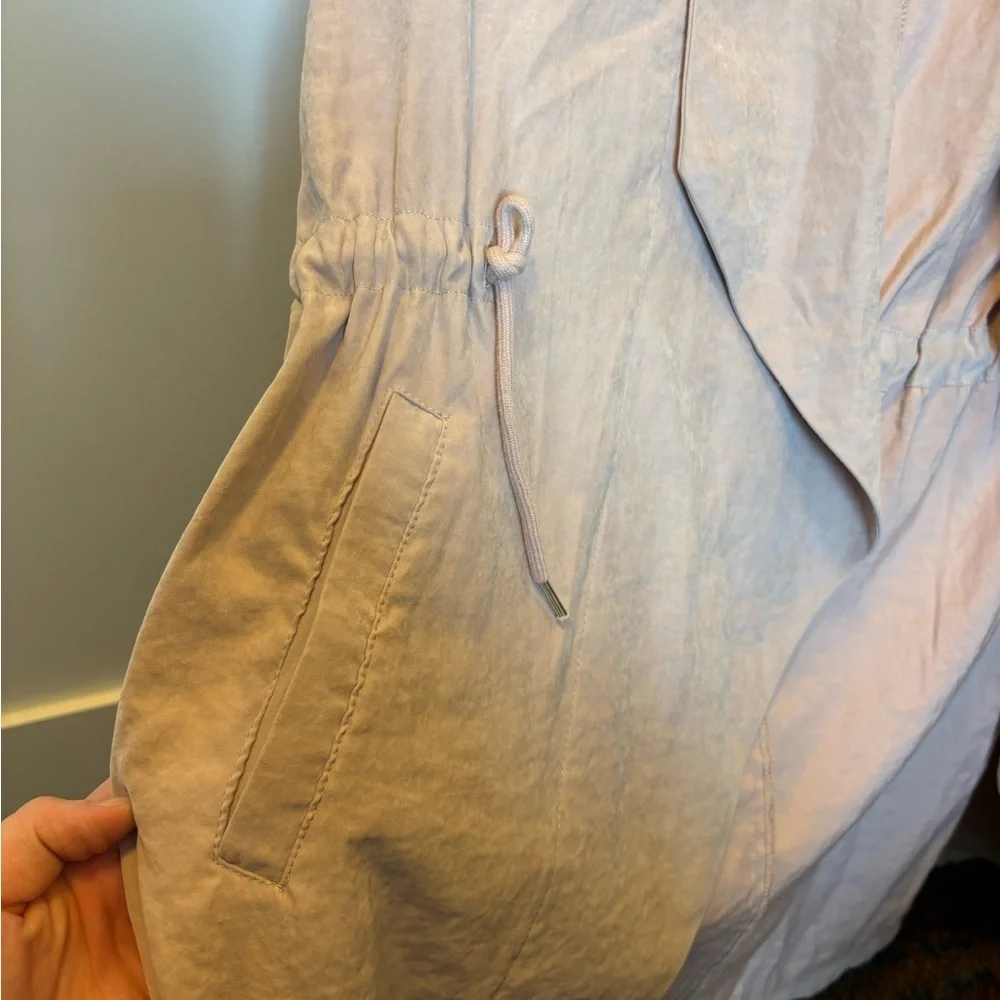 Zara Women's Light Pink Open Front Jacket